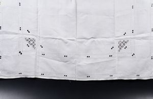 Tovaglia da t�.  - Asta Arredo per la Tavola - Associazione Nazionale - Case d'Asta italiane