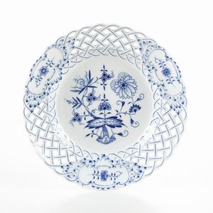 Grande piatto<BR>Meissen, XX secolo  - Asta Arredo per la Tavola - Associazione Nazionale - Case d'Asta italiane