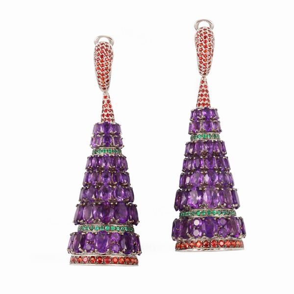 ORECCHINI  - Asta Gioielli Importanti - Associazione Nazionale - Case d'Asta italiane