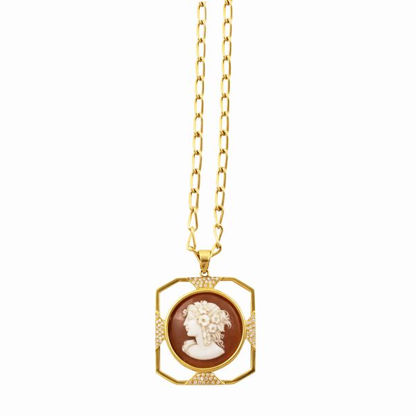 POMELLATO : CATENA, POMELLATO CON PENDENTE  - Asta Gioielli Importanti - Associazione Nazionale - Case d'Asta italiane