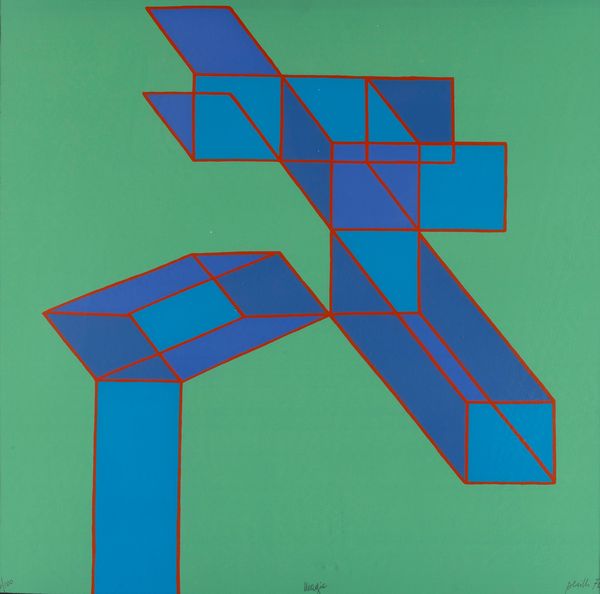 ACHILLE PERILLI : Magic  - Asta Multipli e grafica internazionale - Associazione Nazionale - Case d'Asta italiane