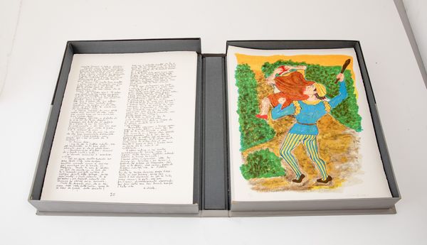 Giuseppe Migneco : Decameron  - Asta Multipli e grafica internazionale - Associazione Nazionale - Case d'Asta italiane