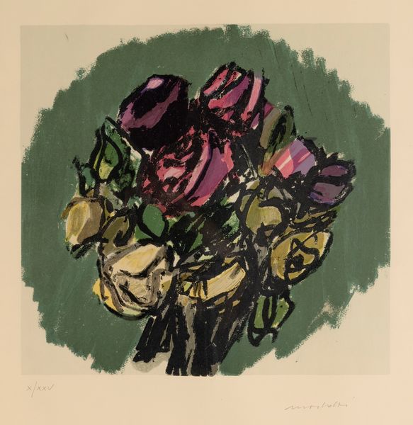 Ennio Morlotti : Senza titolo  - Asta Multipli e grafica internazionale - Associazione Nazionale - Case d'Asta italiane