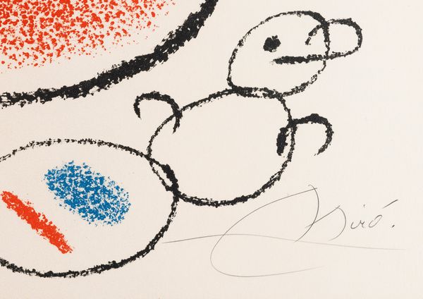 Joan Mirò : One Plate (da Ubu aux Balares)  - Asta Multipli e grafica internazionale - Associazione Nazionale - Case d'Asta italiane
