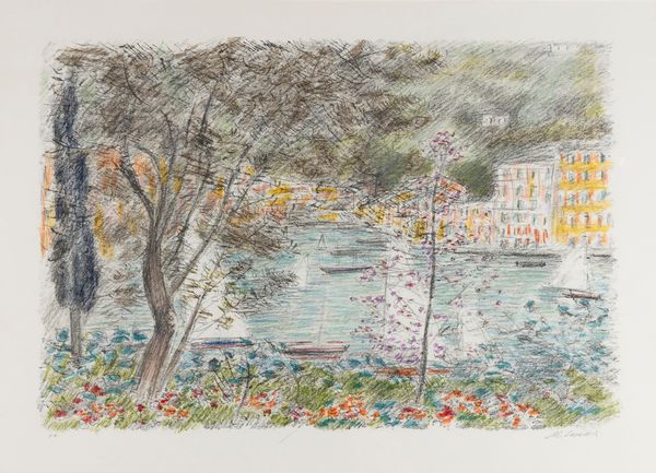 MICHELE CASCELLA : Portofino  - Asta Multipli e grafica internazionale - Associazione Nazionale - Case d'Asta italiane