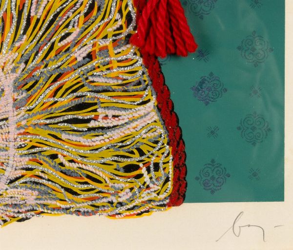 ENRICO BAJ : Senza titolo  - Asta Multipli e grafica internazionale - Associazione Nazionale - Case d'Asta italiane