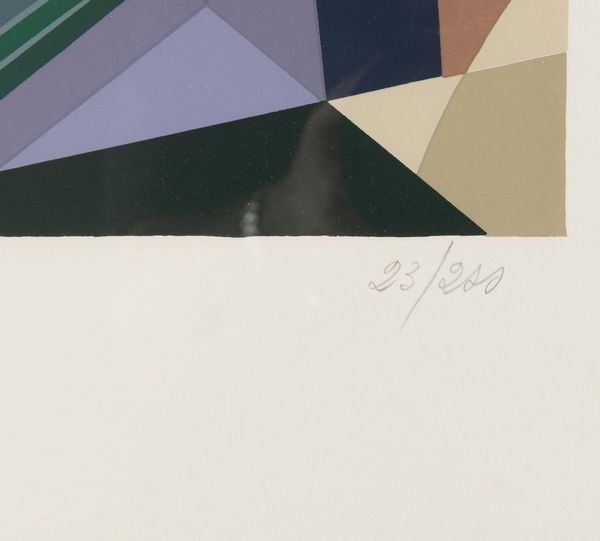 Giacomo Balla : Fiore futurista  - Asta Multipli e grafica internazionale - Associazione Nazionale - Case d'Asta italiane