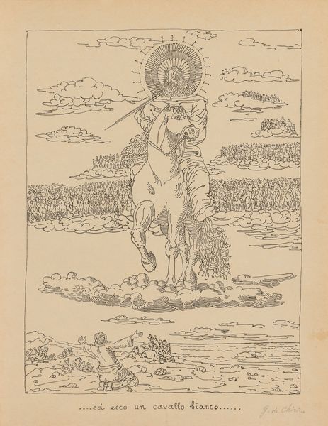 Giorgio de Chirico : L'Apocalisse  - Asta Multipli e grafica internazionale - Associazione Nazionale - Case d'Asta italiane