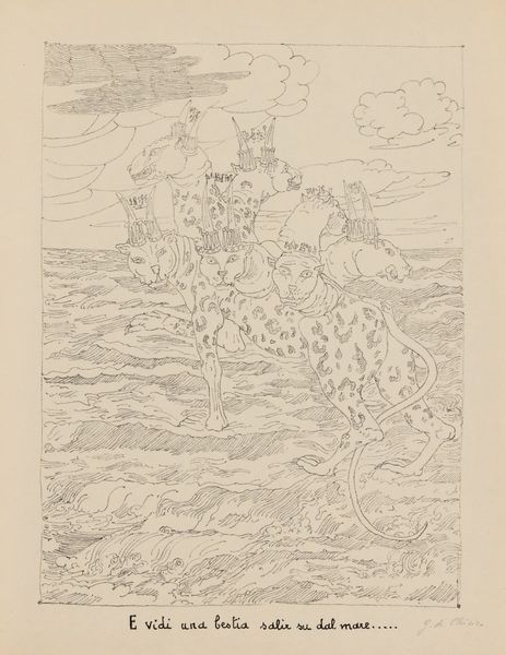 Giorgio de Chirico : L'Apocalisse  - Asta Multipli e grafica internazionale - Associazione Nazionale - Case d'Asta italiane