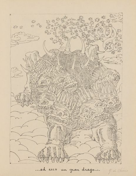 Giorgio de Chirico : L'Apocalisse  - Asta Multipli e grafica internazionale - Associazione Nazionale - Case d'Asta italiane