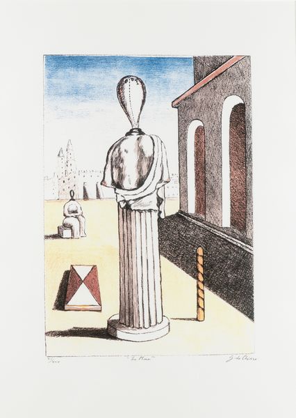 Giorgio de Chirico : La musa  - Asta Multipli e grafica internazionale - Associazione Nazionale - Case d'Asta italiane