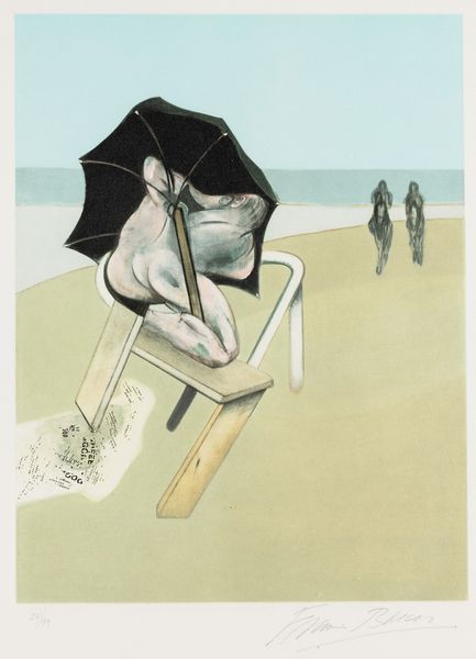 Francis Bacon : Triptych (Left panel)  - Asta Multipli e grafica internazionale - Associazione Nazionale - Case d'Asta italiane
