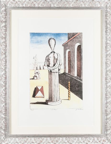 Giorgio de Chirico : La musa  - Asta Multipli e grafica internazionale - Associazione Nazionale - Case d'Asta italiane