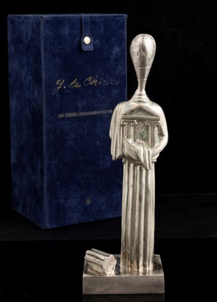 Giorgio de Chirico : La Musa dellarchitettura  - Asta Multipli e grafica internazionale - Associazione Nazionale - Case d'Asta italiane