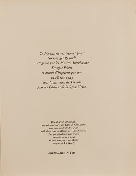 George Rouault : Divertissement  - Asta Multipli e grafica internazionale - Associazione Nazionale - Case d'Asta italiane