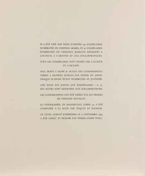 Max Ernst : Dent Prompte  - Asta Multipli e grafica internazionale - Associazione Nazionale - Case d'Asta italiane