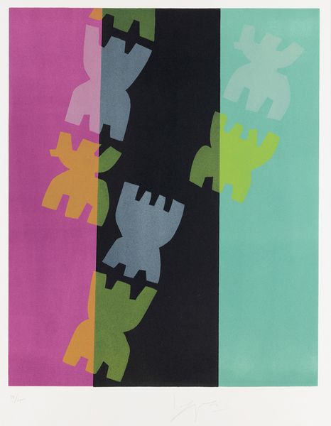 Giuseppe Capogrossi : Quarzo  - Asta Multipli e grafica internazionale - Associazione Nazionale - Case d'Asta italiane