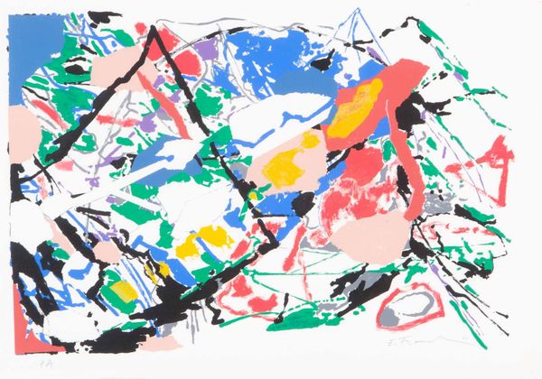 EDOARDO FRANCESCHINI : Senza titolo  - Asta Multipli e grafica internazionale - Associazione Nazionale - Case d'Asta italiane