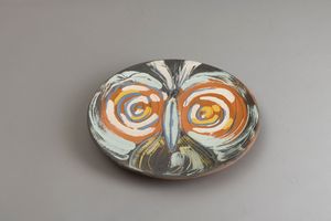 ENRICO BAJ : Piatto dell'estate  - Asta Multipli e grafica internazionale - Associazione Nazionale - Case d'Asta italiane