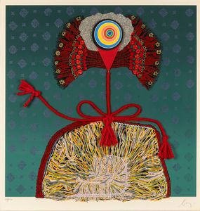 ENRICO BAJ - Senza titolo