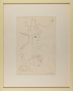 Salvador Dalì : Tristan le fou  - Asta Multipli e grafica internazionale - Associazione Nazionale - Case d'Asta italiane