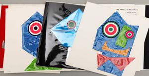 ENRICO BAJ : La cravate ne vaut pas une mdaille <BR>  - Asta Multipli e grafica internazionale - Associazione Nazionale - Case d'Asta italiane