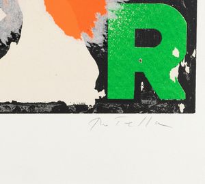 MIMMO ROTELLA : Blank Cynar  - Asta Multipli e grafica internazionale - Associazione Nazionale - Case d'Asta italiane