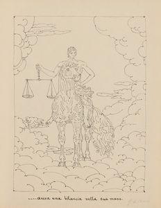 Giorgio de Chirico : L'Apocalisse  - Asta Multipli e grafica internazionale - Associazione Nazionale - Case d'Asta italiane