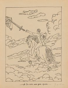 Giorgio de Chirico : L'Apocalisse  - Asta Multipli e grafica internazionale - Associazione Nazionale - Case d'Asta italiane