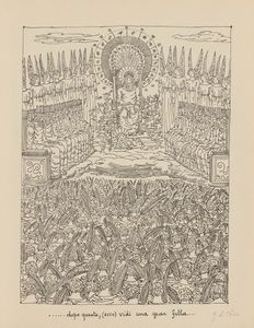 Giorgio de Chirico : L'Apocalisse  - Asta Multipli e grafica internazionale - Associazione Nazionale - Case d'Asta italiane