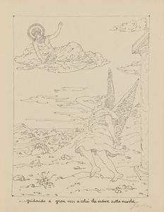 Giorgio de Chirico : L'Apocalisse  - Asta Multipli e grafica internazionale - Associazione Nazionale - Case d'Asta italiane