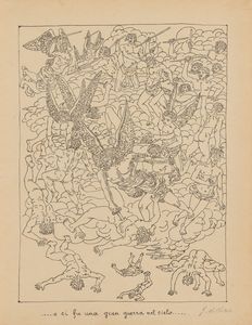 Giorgio de Chirico : L'Apocalisse  - Asta Multipli e grafica internazionale - Associazione Nazionale - Case d'Asta italiane