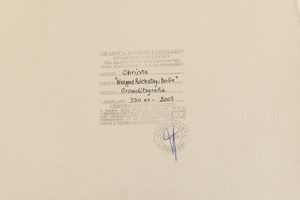 Christo : Wrapped Reichstag, Berlin  - Asta Multipli e grafica internazionale - Associazione Nazionale - Case d'Asta italiane