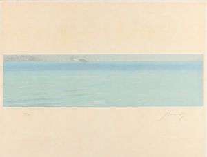 Piero Guccione - Senza titolo