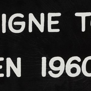 Ben Vautier : JE SIGNE TOUT BEN 1960  - Asta Multipli e grafica internazionale - Associazione Nazionale - Case d'Asta italiane