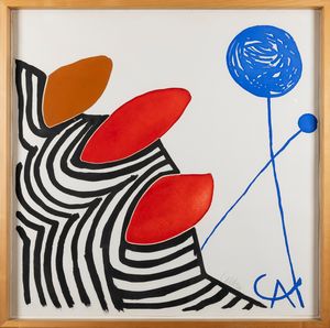 Alexander Calder : Presenza grafica  - Asta Multipli e grafica internazionale - Associazione Nazionale - Case d'Asta italiane