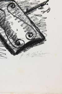 Giorgio de Chirico : Gladiatori nell'arena  - Asta Multipli e grafica internazionale - Associazione Nazionale - Case d'Asta italiane