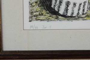 Giorgio de Chirico : Cavalli  - Asta Multipli e grafica internazionale - Associazione Nazionale - Case d'Asta italiane