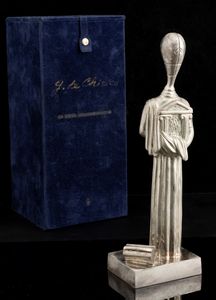 Giorgio de Chirico : La Musa dellarchitettura  - Asta Multipli e grafica internazionale - Associazione Nazionale - Case d'Asta italiane