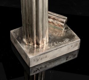 Giorgio de Chirico : La Musa dellarchitettura  - Asta Multipli e grafica internazionale - Associazione Nazionale - Case d'Asta italiane