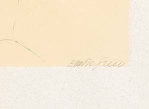 Emilio Greco : Senza titolo  - Asta Multipli e grafica internazionale - Associazione Nazionale - Case d'Asta italiane