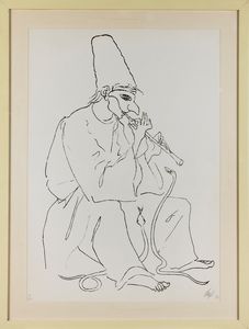 Corrado Cagli : Senza titolo  - Asta Multipli e grafica internazionale - Associazione Nazionale - Case d'Asta italiane