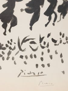Pablo Picasso : Vive la paix  - Asta Multipli e grafica internazionale - Associazione Nazionale - Case d'Asta italiane