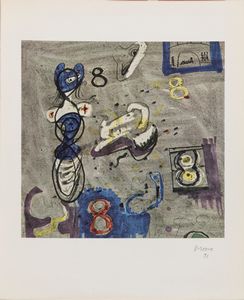 Henry Moore : Senza titolo  - Asta Multipli e grafica internazionale - Associazione Nazionale - Case d'Asta italiane