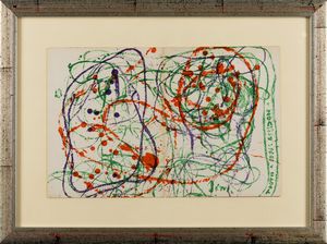 ASGER JORN : Senza titolo  - Asta Multipli e grafica internazionale - Associazione Nazionale - Case d'Asta italiane