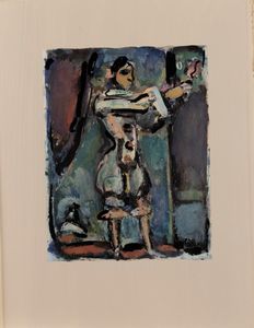 George Rouault : Divertissement  - Asta Multipli e grafica internazionale - Associazione Nazionale - Case d'Asta italiane