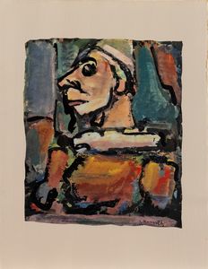 George Rouault : Divertissement  - Asta Multipli e grafica internazionale - Associazione Nazionale - Case d'Asta italiane