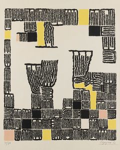 Giuseppe Capogrossi - Senza titolo