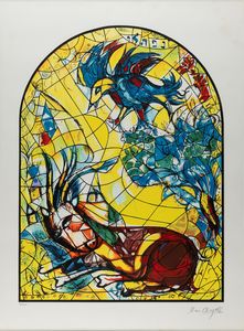 Marc Chagall : Naphtali (Jerusalem Windows)  - Asta Multipli e grafica internazionale - Associazione Nazionale - Case d'Asta italiane