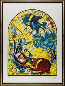Marc Chagall : Naphtali (Jerusalem Windows)  - Asta Multipli e grafica internazionale - Associazione Nazionale - Case d'Asta italiane